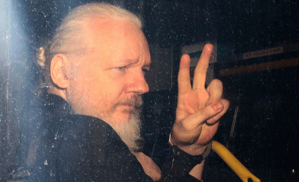 Julian Assange Will Spend a Year in a British Prison