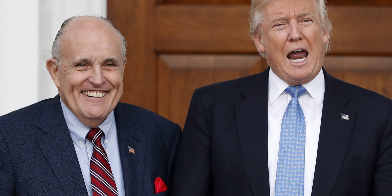 Rudy Giuliani Backs Off Anti-Biden Ukraine Trip