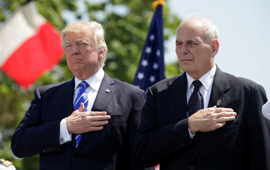 John Kelly Worked Closely With Trump and Knew He Was a Criminal