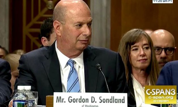 So, What is Lyin’ Gordon Sondland Gonna Do?