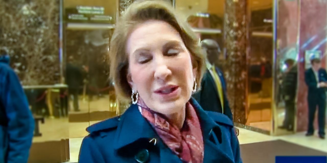 World’s Biggest Idiot: Carly Fiorina