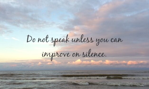 Why I Chose Silence