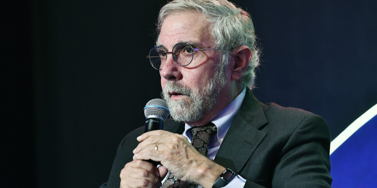 Paul Krugman Needs to Stiffen His Upper Lip